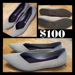 Rothy's Gray Flats